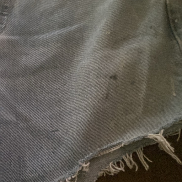 vintage Levi 501 cut offs, distressed size 30 - Picture 9 of 10